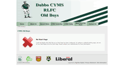 Desktop Screenshot of dubbocymsoldboys.com.au